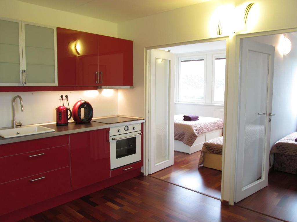 Golden Family Apartments Prag Værelse billede